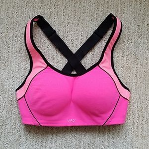 Victoria's Secret hot pink sports bra